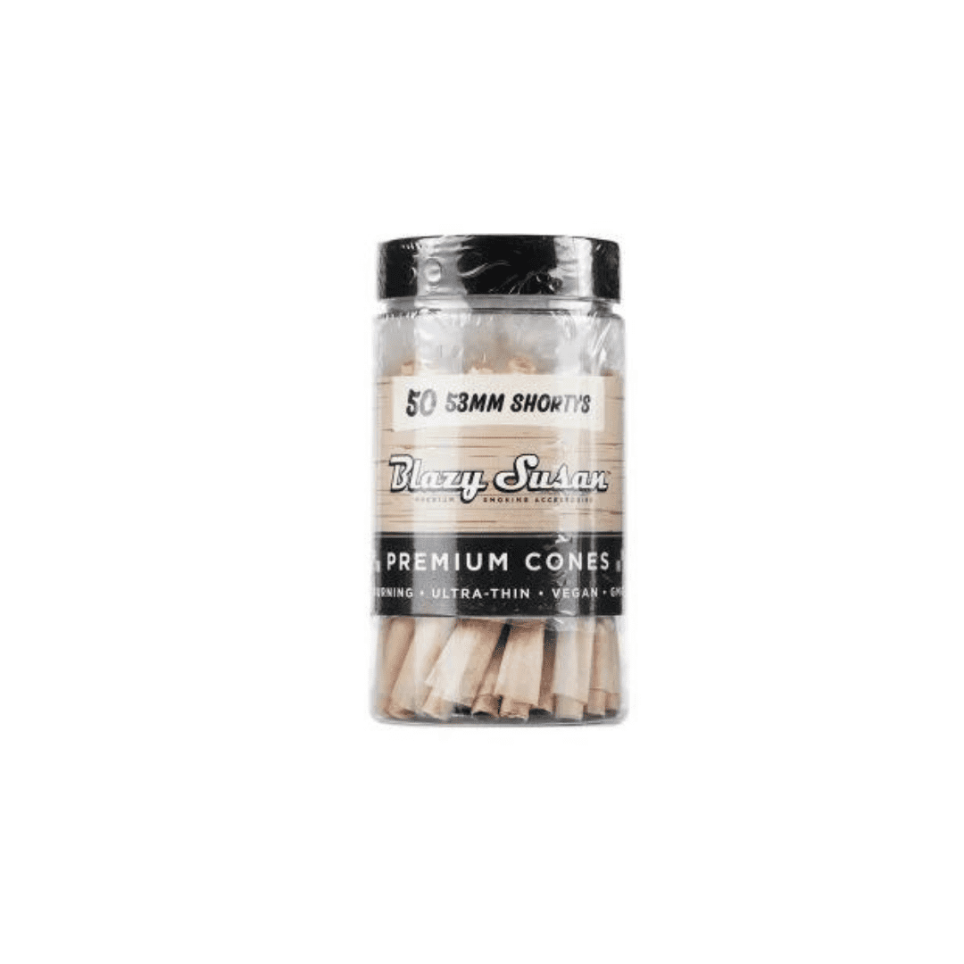 Blazy Susan Premium Shorty Pre Rolled Cones- UNBLEACHED - Canna Bella Lux