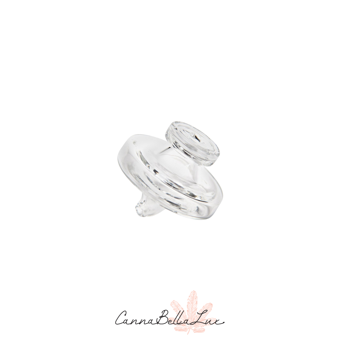 Clear Glass Carb Cap - Canna Bella Lux