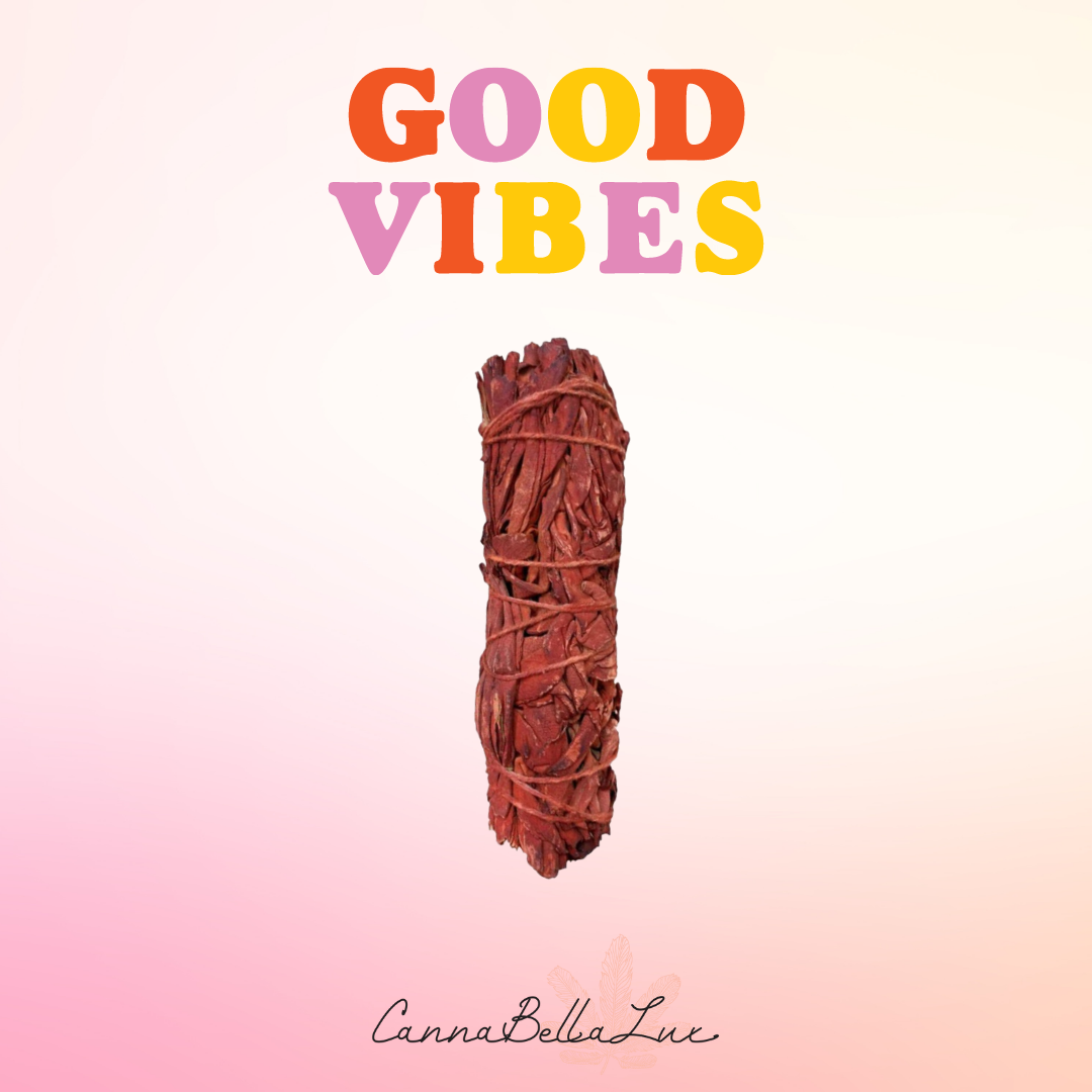 Good Vibes Sage Stick: Dragons Blood - Canna Bella Lux