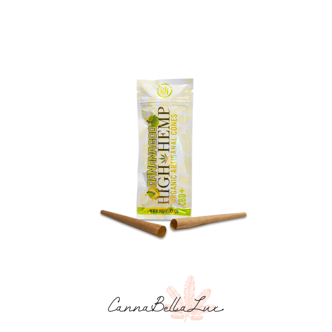 High Hemp Organic High Hemp: Banana Goo - Canna Bella Lux