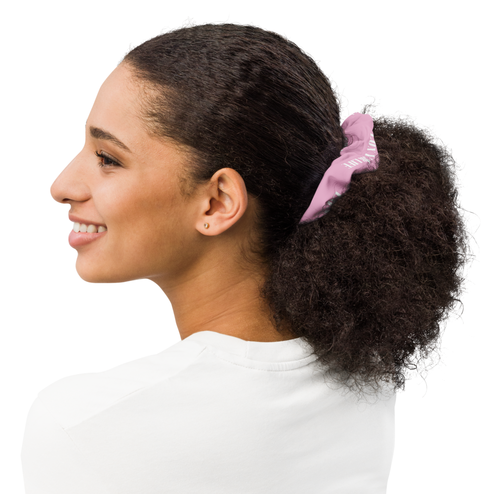 Recycled LUX YOUR LIFE Pink Scrunchie - Canna Bella Lux