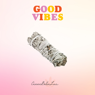 Good Vibes Sage Stick-White - Canna Bella Lux