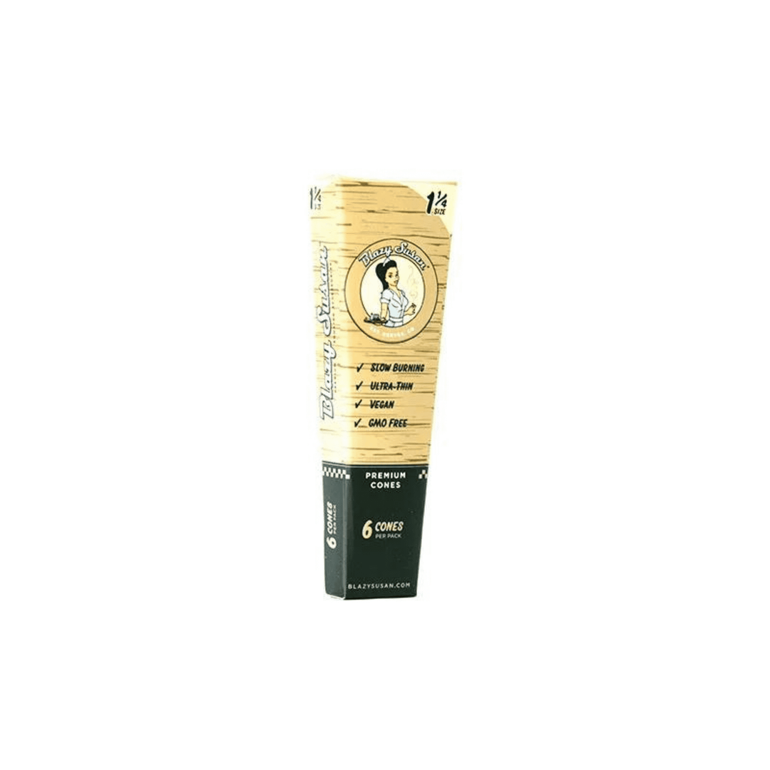 Blazy Susan Premium Pre Rolled Cones- UNBLEACHED - Canna Bella Lux