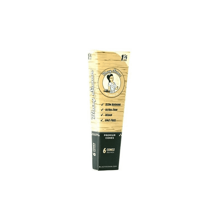 Blazy Susan Premium Pre Rolled Cones- UNBLEACHED - Canna Bella Lux