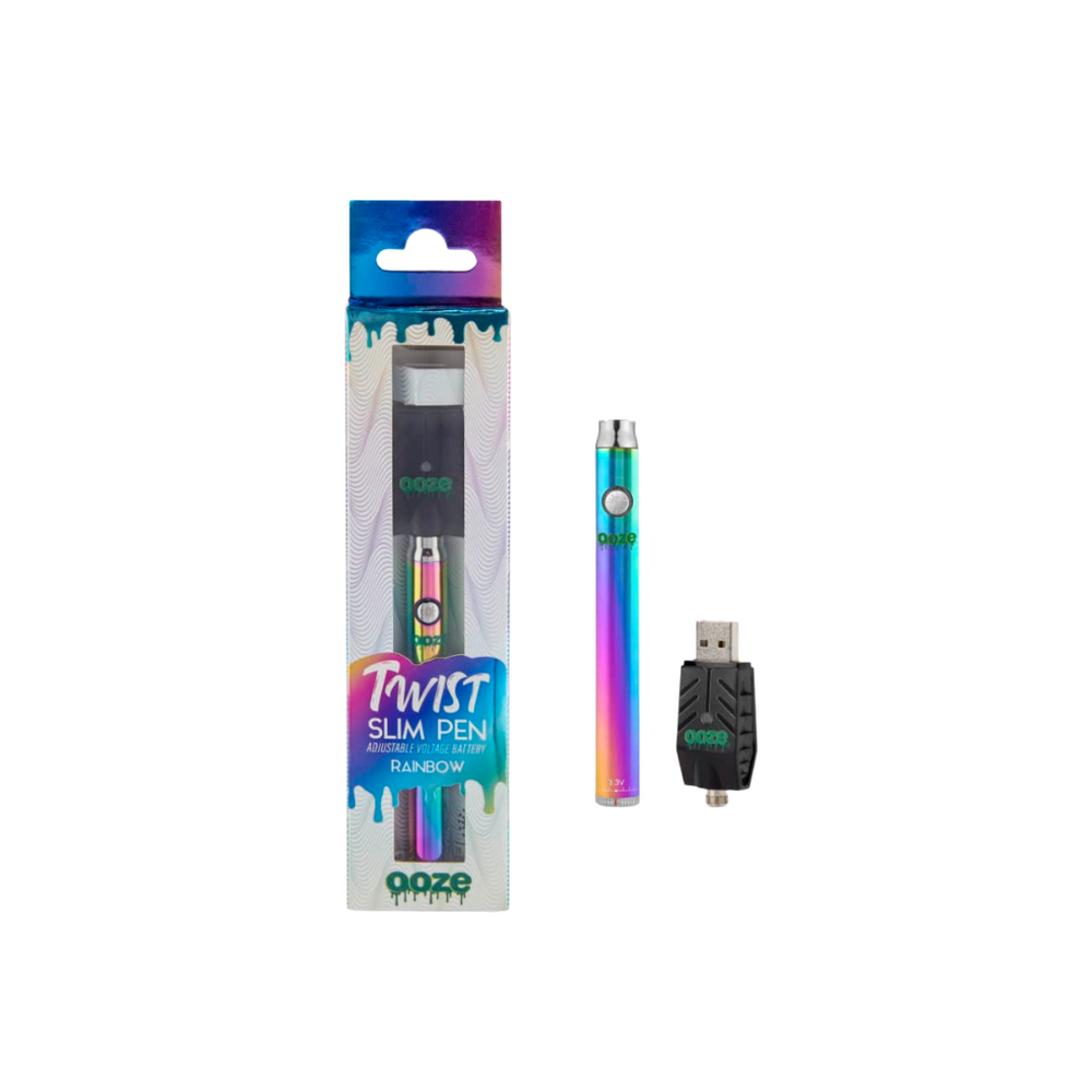 OOZE TWIST SLIM PEN- RAINBOW - Canna Bella Lux