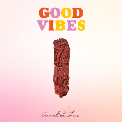Good Vibes Sage Stick: Dragons Blood - Canna Bella Lux