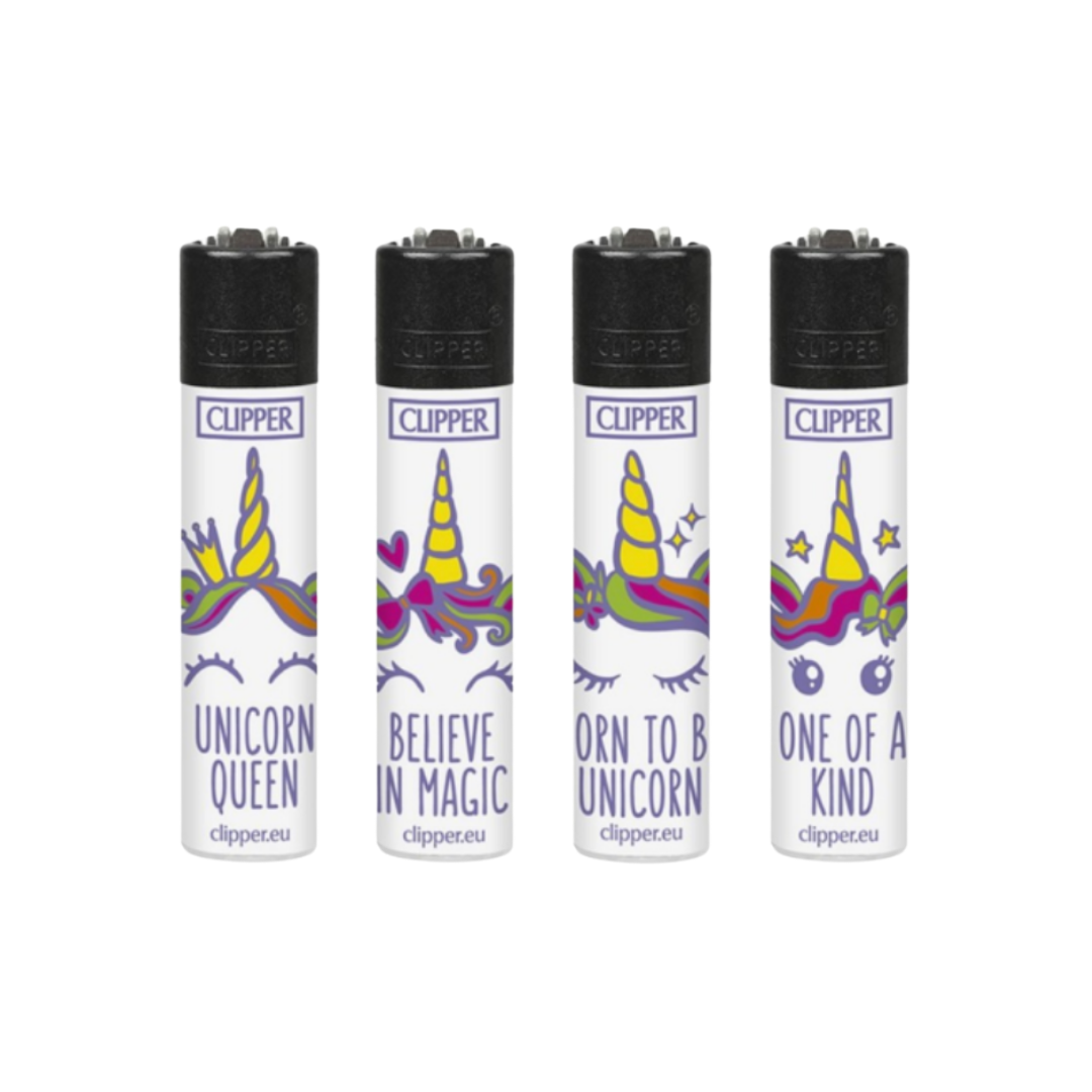 Positive Unicorn Clipper Lighters - Canna Bella Lux