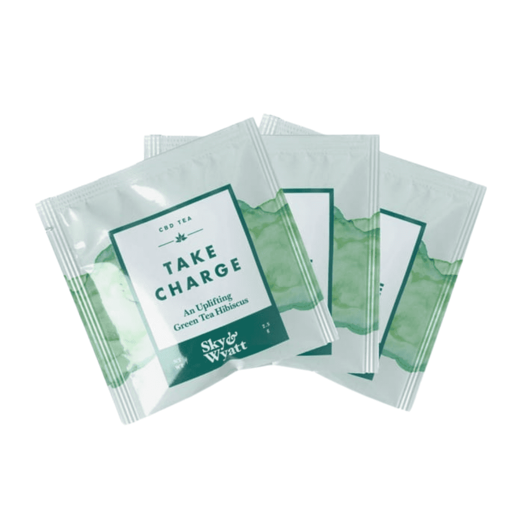 Take Charge Herbal Tea- 3 Single Serves - Canna Bella Lux