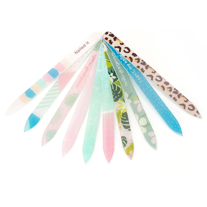 Canna Bella Beauty- Glass Nail Files - Canna Bella Lux