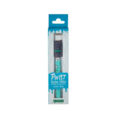 OOZE TWIST SLIM PEN- AQUA TEAL - Canna Bella Lux